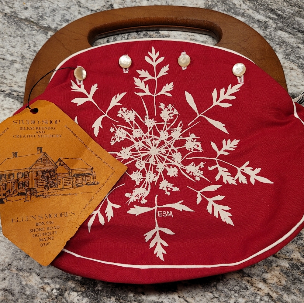 Vintage Reversible Handbag New With Tags